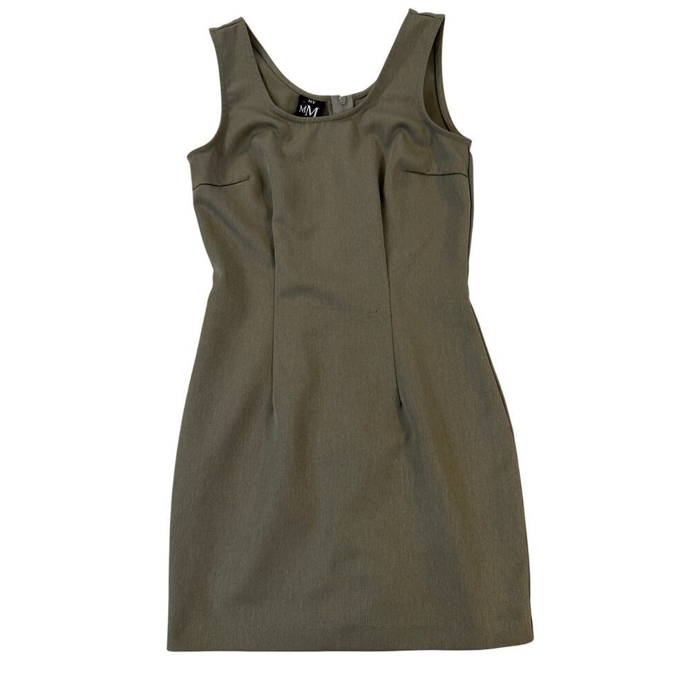 MY MICHELLE Green Strapless Mini Dress Size 3/4 Bodycon Tube Dress Made‎ Mexico